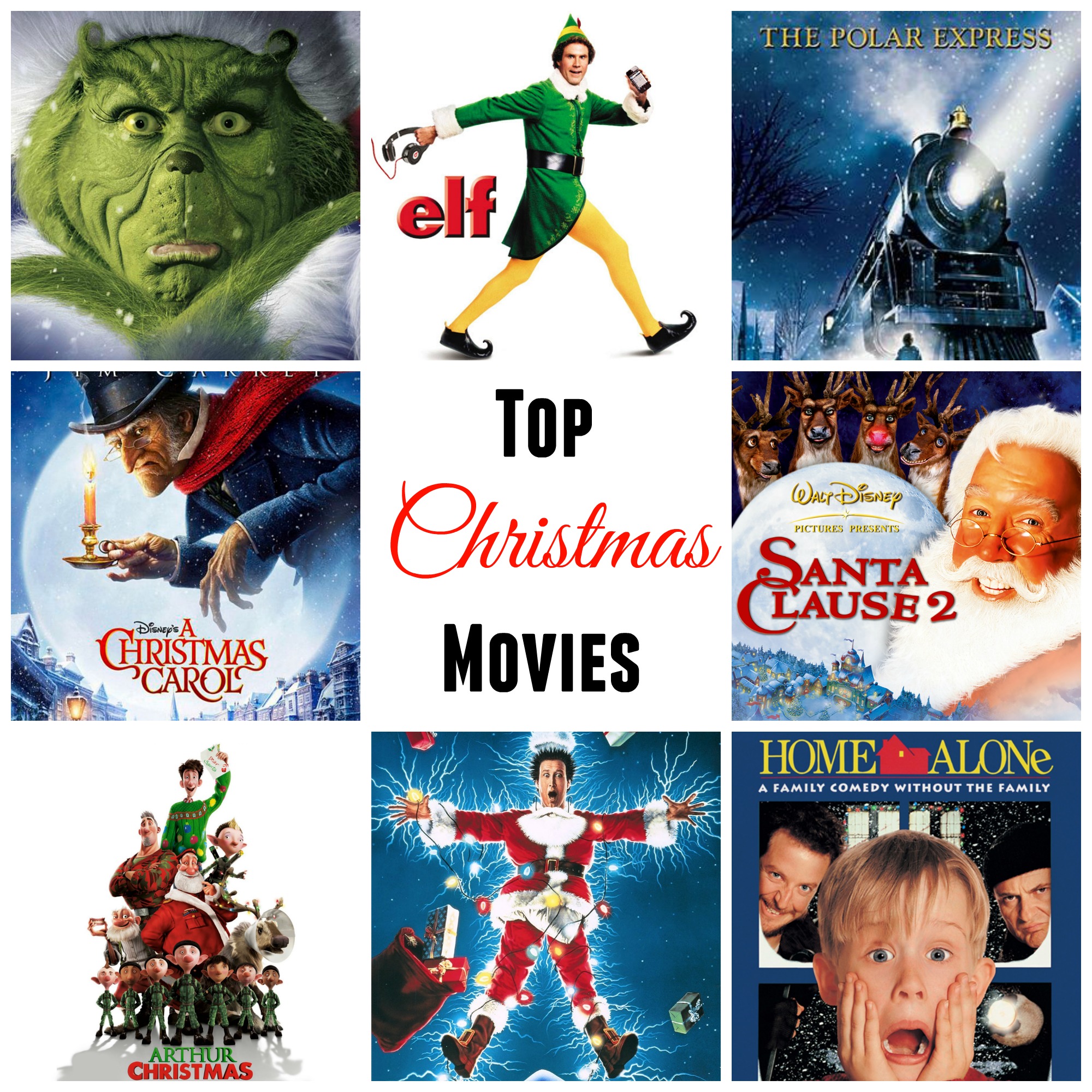 Top Christmas Movies For The Whole Family | Janine's Little World